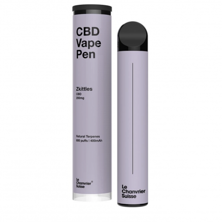 La Chanvrier Suisse - Puff CBD ZKITTLES - 600 puffs