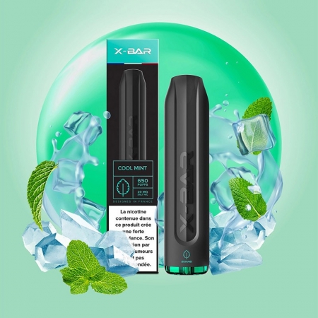 X BAR - Cool Mint - 650 puffs