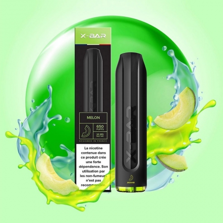 X BAR - Melon - 650 puffs